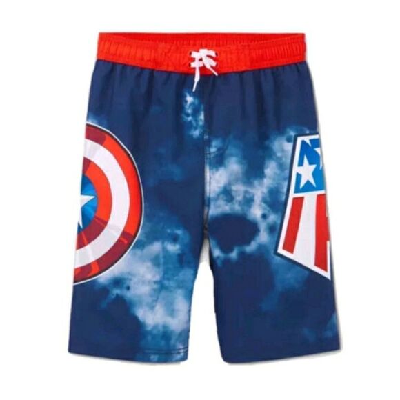 NWT Marvel Swim Trunks - Picture 1 of 4